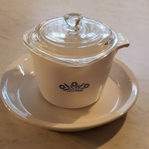 Corningware Sauce Maker & Pie Plate